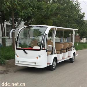 凯驰CAR-YL11座白色游览电动观光车
